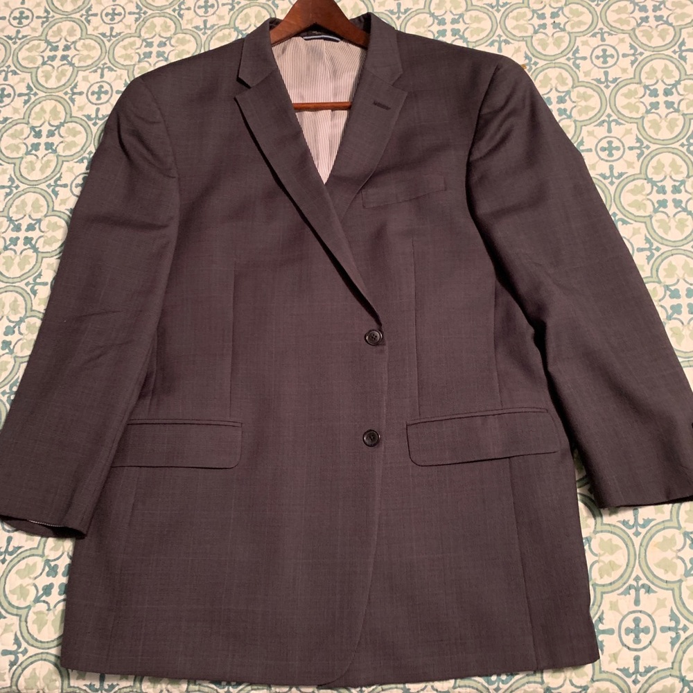 Tommy Hilfiger Grey Pattern Sportscoat.